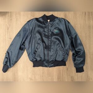 Vintage Holloway Blue Bomber Jacket